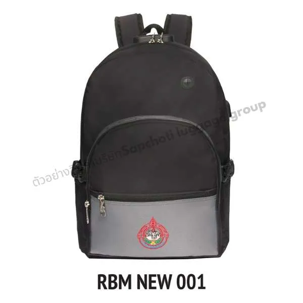 รับผลิตกระเป๋านักเรียนตามแบบโรงเรียน ปักโลโก้โรงเรียน สกรีนโลโก้ กระเป๋าเป้สะพายหลัง (แบบที่22)