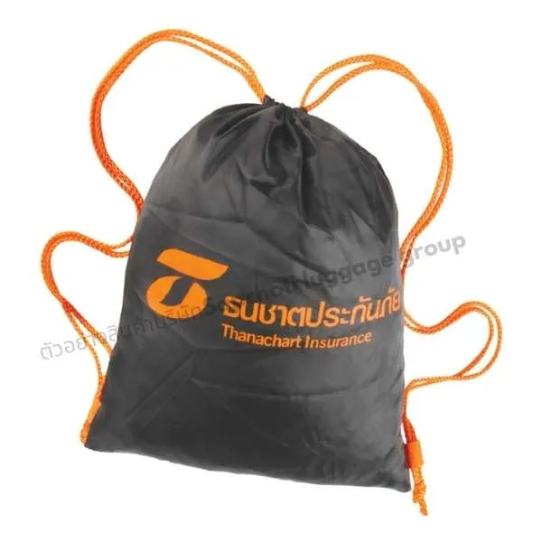 รับผลิตและออกแบบกระเป๋าหูรูด กระเป๋าผ้าร่ม กระเป๋าใส่รองเท้า กระเป๋ากีฬา กระเป๋ายิม สกรีนโลโก้ สะพายหลัง กระเป๋านักเรียน ( เเบบที่ 1 )